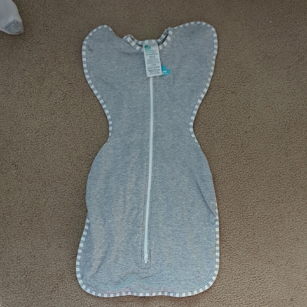 8-13 Lbs 1.0 Tog Love to Dream Gray Sleep Sack